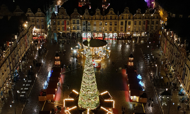 Ville de Noël, Arras vue du Beffroi